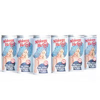 6 x Skinny Rebel White Wine Spritzer - 200ml can with CBD